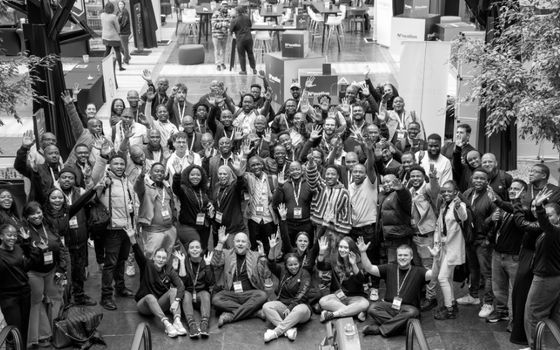 Hackathon participants group photo